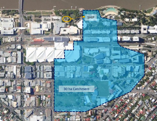 South Bank Parklands Rain Bank CRC For Water Sensitive Cities