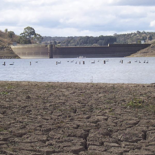 Suma Park Dam in Drought