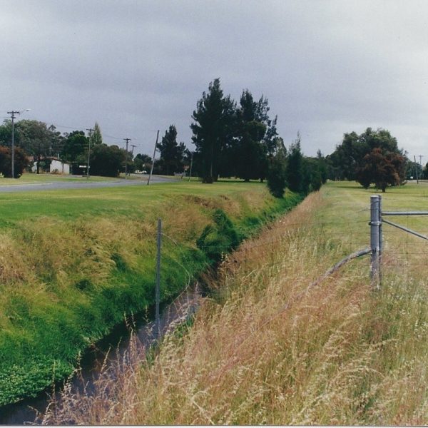 Bannister Creek in 1998, prior to Living Streams restoration