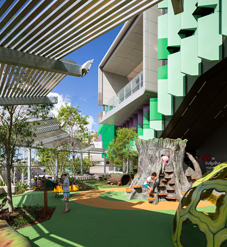Fig 8 The George Gregan Playground at the Queensland Children's Hospital. Source Christopher Frederick Jones